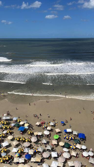 Hermoso Dpto Con Vista Frontal Al Mar Pitangueiras 과루자 외부 사진