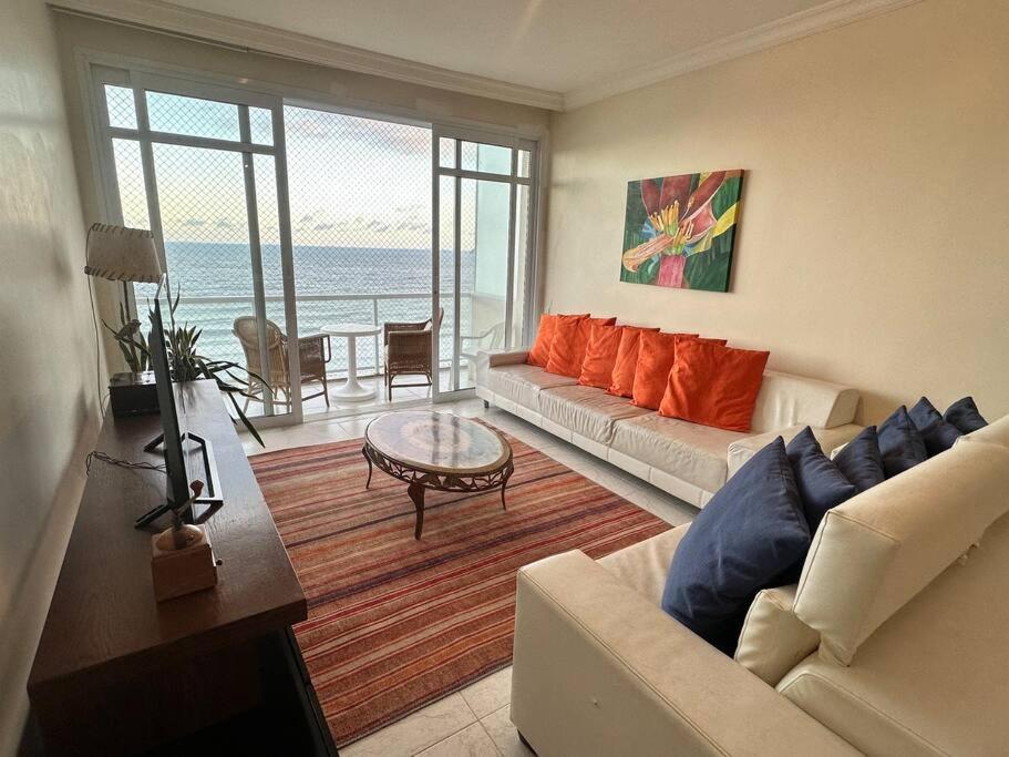 Hermoso Dpto Con Vista Frontal Al Mar Pitangueiras 과루자 외부 사진